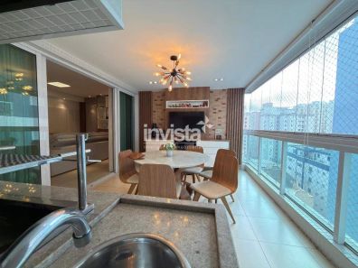 Apartamento com 3 Quartos à venda, 125m² no Ponta da Praia, Santos