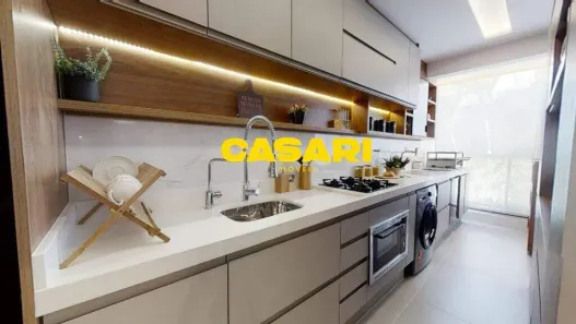Apartamento com 3 Quartos à venda, 64m² no Vila Assunção, Santo André