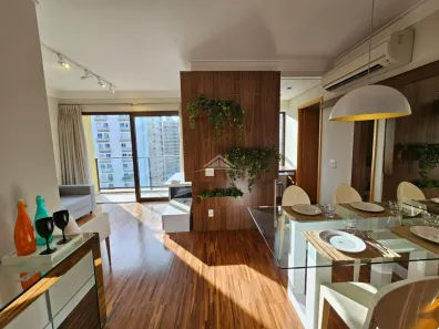 Apartamento com 1 Quarto para alugar, 57m² no Cambuí, Campinas