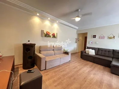 Apartamento com 3 Quartos à venda, 121m² no Campo Grande, Santos