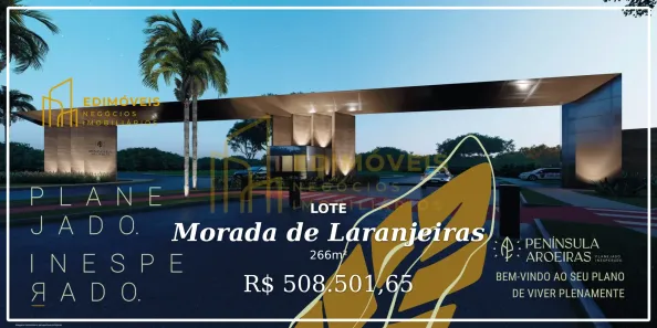 Lote/Terreno à venda, 266m² no Morada de Laranjeiras, Serra