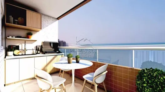Apartamento com 2 Quartos à venda, 70m² no Caiçara, Praia Grande
