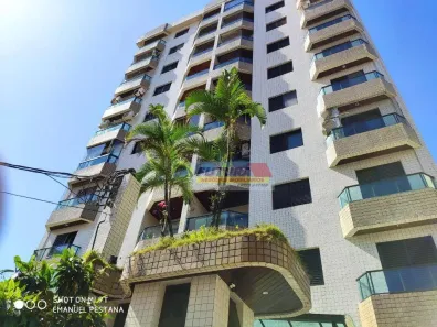 Apartamento com 2 Quartos para alugar, 80m² no Guilhermina, Praia Grande