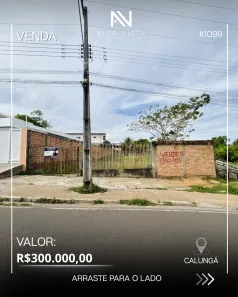 Lote/Terreno à venda, 465m² no São Vicente, Boa Vista