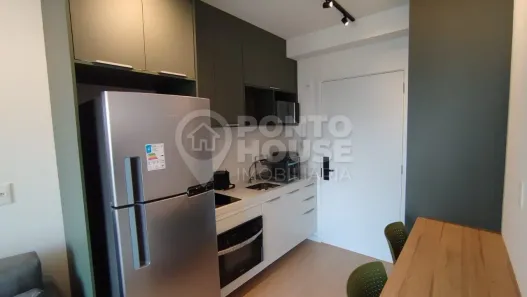 Apartamento com 1 Quarto para alugar, 32m² no Indianópolis, São Paulo