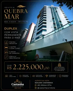 Apartamento com 4 Quartos à venda, 279m² no Boa Viagem, Recife