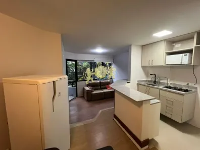 Flat com 1 Quarto para alugar, 48m² no Cidade Monções, São Paulo