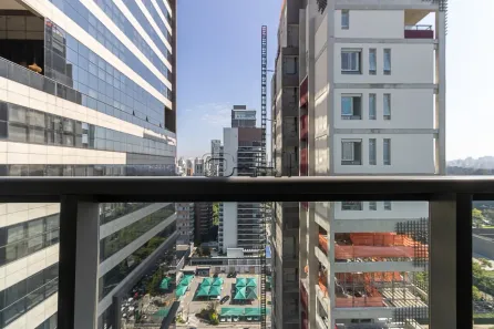Apartamento com 1 Quarto para alugar, 45m² no Indianópolis, São Paulo