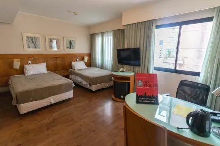 Flat com 1 Quarto para alugar, 26m² no Indianópolis, São Paulo