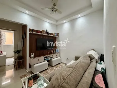 Apartamento com 2 Quartos à venda, 56m² no Vila Mathias, Santos
