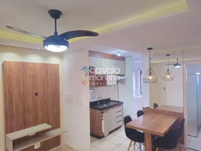 Apartamento com 2 Quartos para alugar, 42m² no Bonfim Paulista, Ribeirão Preto