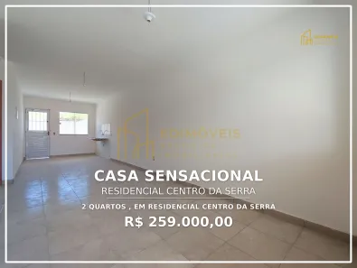 Casa com 2 Quartos à venda, 60m² no Residencial Centro da Serra, Serra