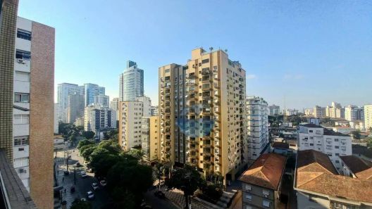 Apartamento com 3 Quartos à venda, 121m² no Ponta da Praia, Santos