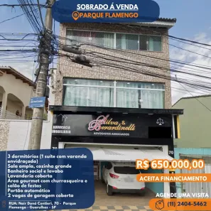 Sobrado com 3 Quartos à venda, 330m² no Parque Flamengo, Guarulhos