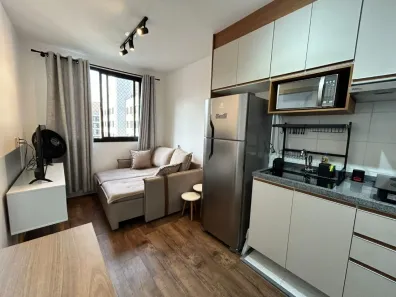 Apartamento com 1 Quarto para alugar, 24m² no Butantã, São Paulo