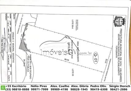 Lote/Terreno com 1 Quarto à venda, 2915m² no Ilha dos Araújos, Governador Valadares