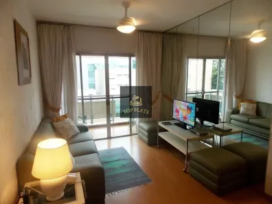 Flat com 1 Quarto para alugar, 45m² no Vila Nova Conceição, São Paulo