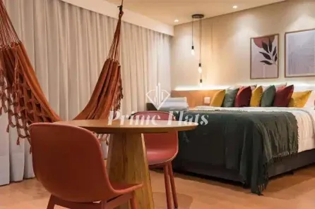 Flat com 1 Quarto para alugar, 28m² no Vila Olímpia, São Paulo