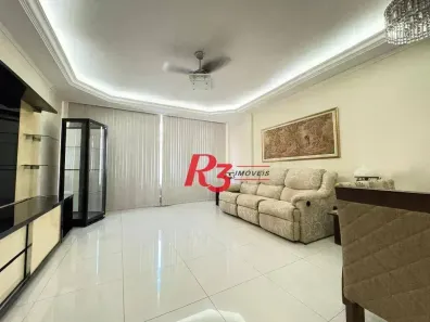 Apartamento com 3 Quartos à venda, 128m² no Ponta da Praia, Santos