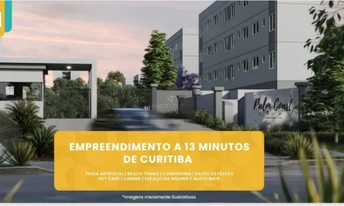 Apartamento com 2 Quartos à venda, 50m² no Cachoeira, Almirante Tamandaré