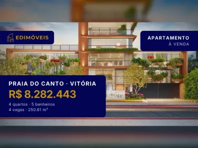 Apartamento com 4 Quartos à venda, 250m² no Praia do Canto, Vitória