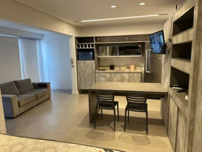 Apartamento com 1 Quarto para alugar, 52m² no Campo Belo, São Paulo