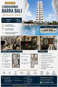 Apartamento com 2 Quartos à venda, 80m² no Barra da Tijuca, Rio de Janeiro