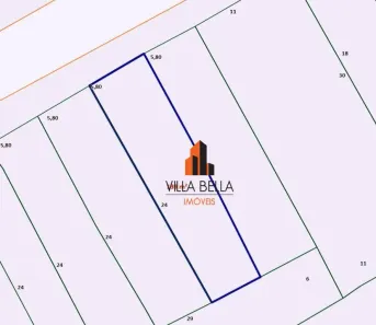 Lote/Terreno à venda, 139m² no Campestre, Santo André