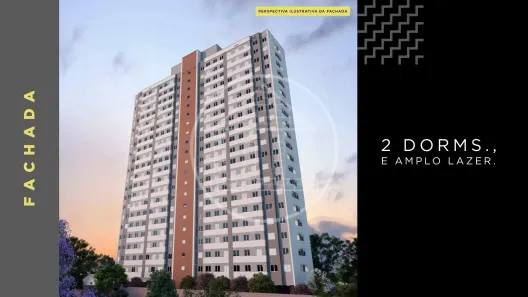 Apartamento com 2 Quartos para alugar, 34m² no Usina Piratininga, São Paulo