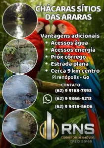 Fazenda/Sítio à venda, 1000m² no , Pirenópolis