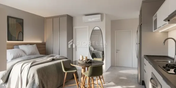 Apartamento com 1 Quarto para alugar, 36m² no Roçado, São José
