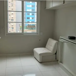 Apartamento com 1 Quarto para venda ou aluguel, 25m² no Itararé, São Vicente