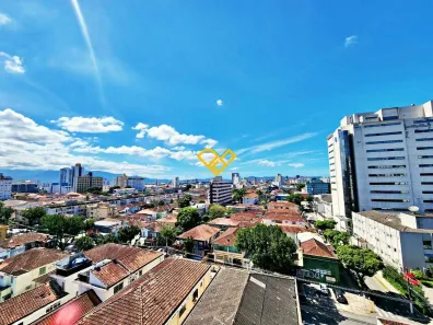 Apartamento com 2 Quartos para alugar, 98m² no Boqueirão, Santos