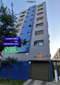 Apartamento com 1 Quarto para alugar, 38m² no Centro, Santa Maria