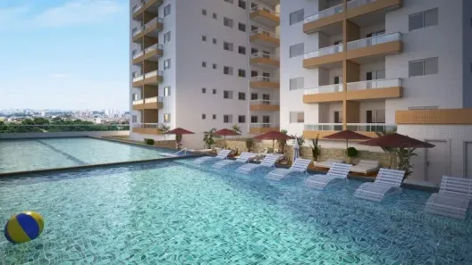 Apartamento com 2 Quartos à venda, 60m² no Boqueirão, Praia Grande
