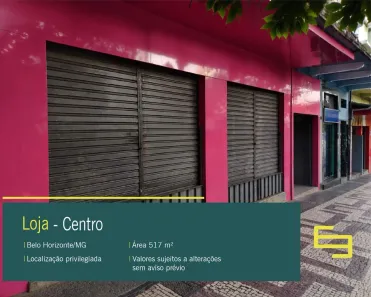 Ponto Comercial para alugar, 517m² no Centro, Belo Horizonte