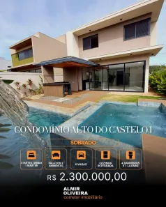 Casa de Condomínio com 3 Quartos à venda, 283m² no Residencial Alto do Castelo, Ribeirão Preto
