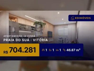 Apartamento com 1 Quarto à venda, 46m² no Praia do Suá, Vitória