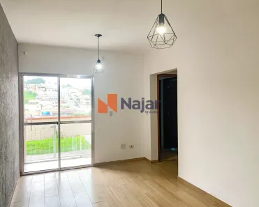 Apartamento com 2 Quartos para alugar, 52m² no Vila Natal, Mogi das Cruzes