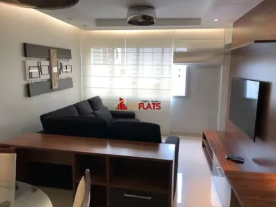 Flat com 1 Quarto para alugar, 40m² no Itaim Bibi, São Paulo