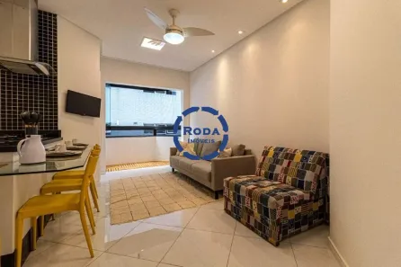 Apartamento com 1 Quarto à venda, 48m² no Pompéia, Santos