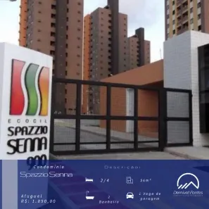 Apartamento com 2 Quartos para alugar, 56m² no Nova Parnamirim, Parnamirim