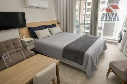 Apartamento com 1 Quarto à venda, 22m² no Indianópolis, São Paulo