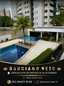 Apartamento com 3 Quartos para alugar, 104m² no Parque 10 de Novembro, Manaus