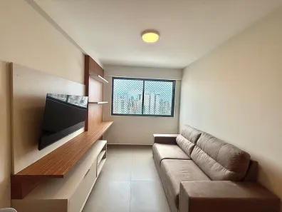 Apartamento com 1 Quarto para alugar, 30m² no Boa Viagem, Recife