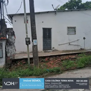 Casa com 2 Quartos à venda, 239m² no Colônia Terra Nova, Manaus