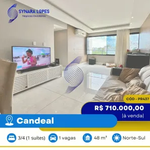Apartamento com 3 Quartos à venda, 88m² no Candeal, Salvador