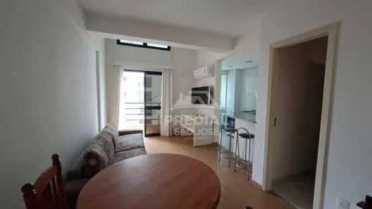 Apartamento com 1 Quarto para alugar, 53m² no Parque Residencial Aquarius, São José dos Campos