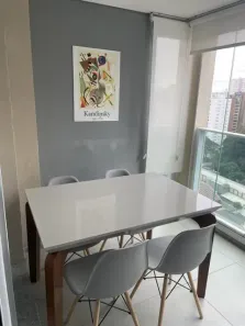 Apartamento com 1 Quarto para alugar, 38m² no Cidade Monções, São Paulo