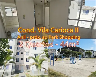 Apartamento com 2 Quartos à venda, 44m² no Anil, Rio de Janeiro